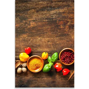 Kuchyňské prkénko Skleněná Ochranná Deska a Krájecí Prkénko | Indukce, Sporák ds-0448