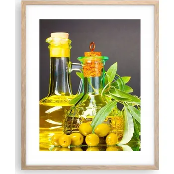 Obraz Obraz, plakát v rámu světlý dub 40x50 gastronomie, obrazy do obýváku