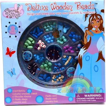 kreativní sada Korálky na výrobu bižuterie Secret WINGS deluxe, 160 dílů, W