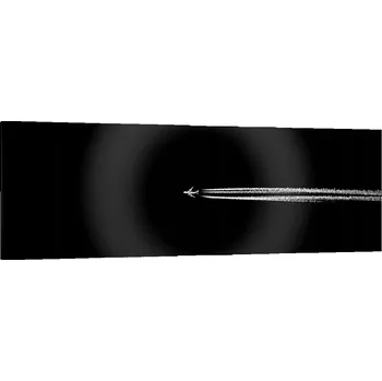 Obraz Velký obraz do obýváku 160x50 letadlo moderní fototisk na plátně