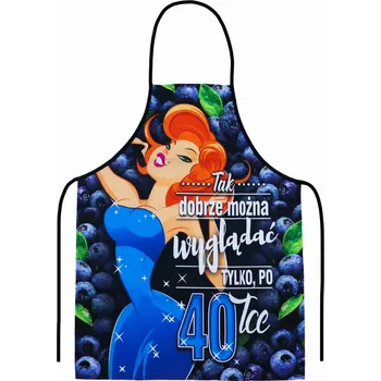 Kuchyňská zástěra Dárek k 40. narozeninám pro ni Ženy kolegyně, Zábavná zástěra Kostým