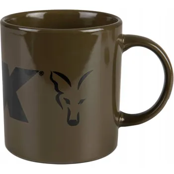 Keramický hrnek Collection Mug zelený a černý Fox