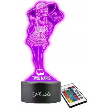 Lampička Plexido vícebarevná Noční lampa
