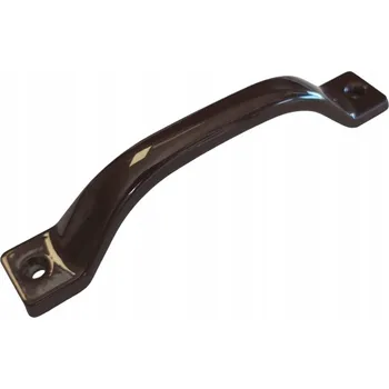 Nábytkové kování Nábytková úchytka kovová, lakovaná hnědá