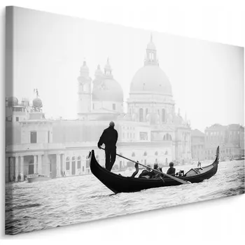 Obraz Obraz do obýváku Architektura LODĚ Benátky 90x60