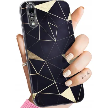 Pouzdro na mobilní telefon Zadní Kryt Hello Case pro Huawei P20 Pro zlatý