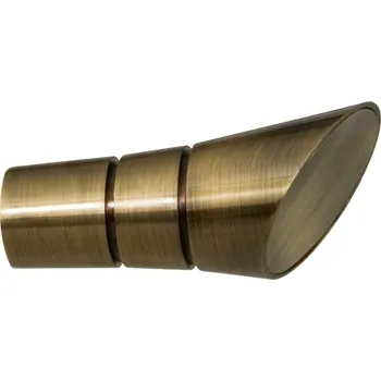 Obraz Koncovka záclonové tyče SALOMA 19mm MOSAZ ANTIK