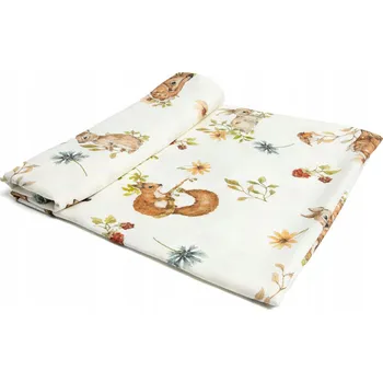 Zavinovačka Zavinovačka , bambusová deka 110x110 Lepre Forest