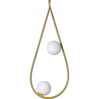 Droplet 2 Mosaz - moderní závěsné svítidlo
