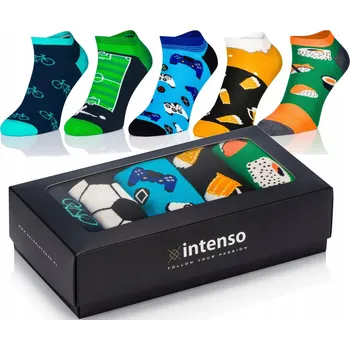 Pánské ponožky Ponožky Intenso 0181 vícebarevné velikost 44-46