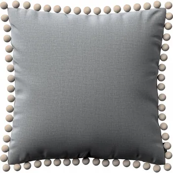 Povlak na polštářek Dekoria Povlak na polštář Wera šedý