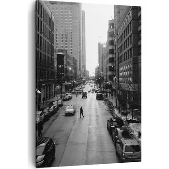 Obraz Obraz na plátně do obývacího pokoje ložnice 50x70 město obrazy na zeď canvas