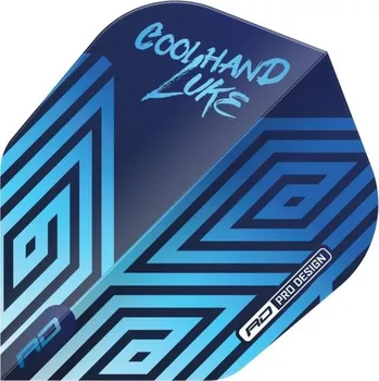 Příslušenství pro šipky Red Dragon Letky Luke Humphries Coolhand - No.6 - Blue RF8173