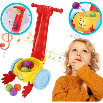 Bam Bam Hudební sběrač míčků, hračka pro miminka 12m+