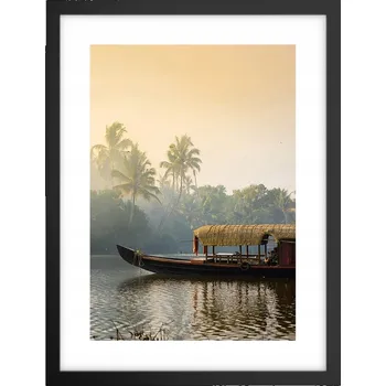 Obraz Obraz plakát v černém rámu do obýváku 30x40 indie foto plakáty na zeď