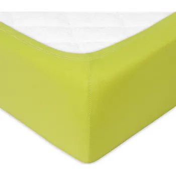 Prostěradlo Prześcieradło JERSEY Premium s gumou 120x200 Zelené
