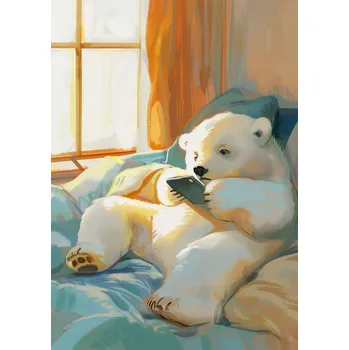 Plakát Plakát Medvědí odpoledne bez rámu 21 x 29,7 cm