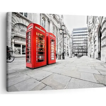 Obraz Obraz na plátně do obýváku ložnice 70x50 města foto obrazy na zeď