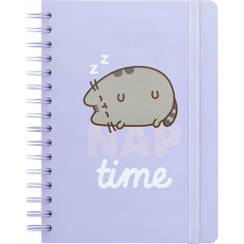 Blok Zápisník A5 s hladkými listy Pusheen Nice Stuff, 100 listů