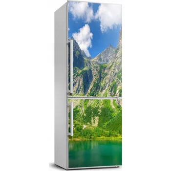 Fototapeta Fototapeta na ledničku - Jezero v horách