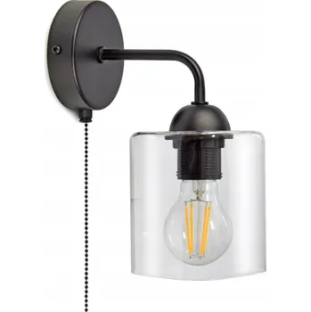 Nástěnné svítidlo Nástěnné svítidlo Luxolar čiré, bílé, černé E27 60 W