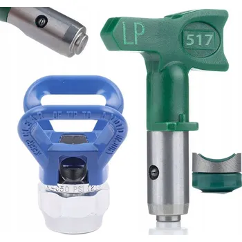 KRYT TRYSKY HLAVY PRO MALÍŘSKÉ AGREGÁTY FFLP GRACO + MALÍŘSKÁ TRYSKA 517