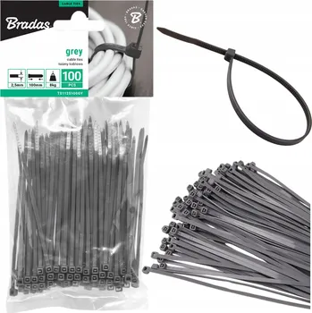 Stahovací páska Stahovací páska Bradas 3,6 mm x 200 100 ks