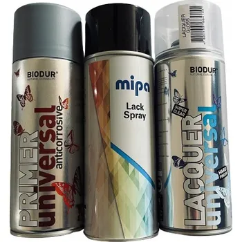 Barva ve spreji OPEL 179 SADA ZÁKLADNÍ NÁTĚR, BÁZE, BEZBARVÝ LAK 1200 ML