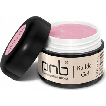 Lak na nehty PNB UV/LED Stavební Gel, Přírodní Pink, 5 ml