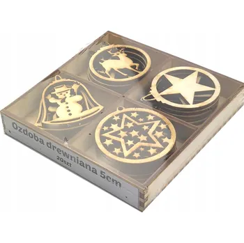 Vánoční dekorace Sada VÁNOČNÍCH OZDOB 20 ks Vánoční Koule Vánoční Baňky