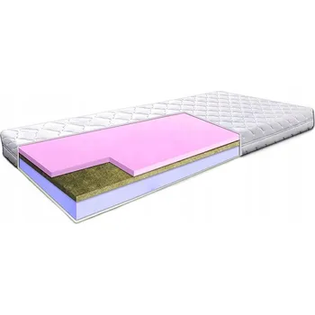 Matrace Matrace 100x200 s mořskou tráva, odolná HR pěna, 20 cm, zpevňující, prodyšná, tvrdost H3