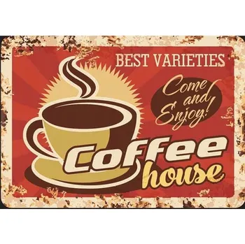 Obraz Cedule Kavárna