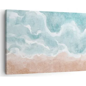 Obraz Obraz na plátně do obýváku, ložnice 70x50 pláž foto obrazy na zeď