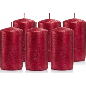 Svíčka Dekorativní parafinová svíčka bez vůně Drobo 3 ks