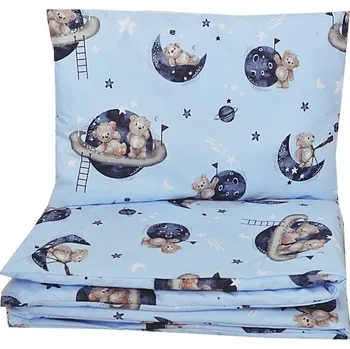 Povlečení SADA POVLEČENÍ DO POSTÝLKY 120x60 DĚTSKÉ MIMINKOVSKÉ 120x90 BAVLNA