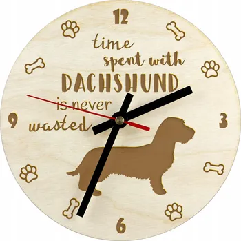 Hodiny Nástěnné hodiny Art-Dog béžové 20 cm