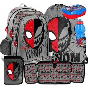 Školní batoh Spiderman ŠKOLNÍ BATOH SPIDER Spider-Man 5 DÍLNÁ