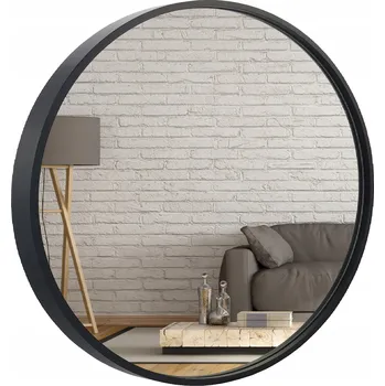 Zrcadlo Zrcadlo BD art nástěnné kulaté rám dřevo 600 x 600 mm