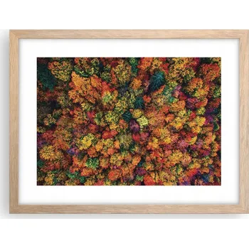 Obraz Obraz plakát v rámu světlý dub do obýváku 40x30 krajina foto na zeď