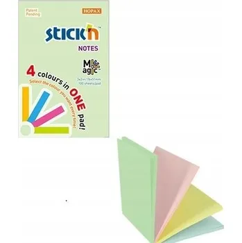 NOTES SAMOLEPICÍ 76X51mm PASTELOVÉ STICK'N 21768