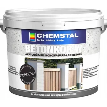 barva na zeď Betonkor W barva na betonu 10L bílá CHEMSTAL