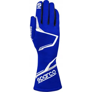 Rukavice Rukavice Sparco Land+ homologace FIA 8856-2018 modré vel XS