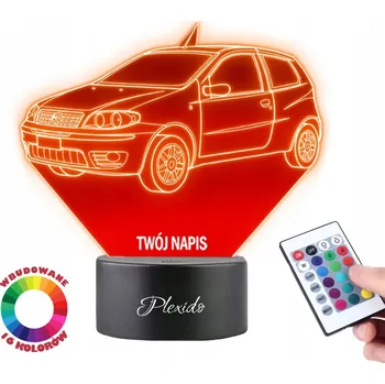 Lampička Plexido vícebarevná Noční lampa