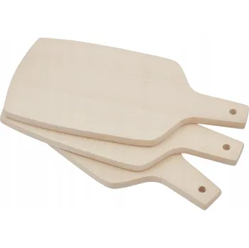 Kuchyňské prkénko Krájecí prkénko Peewit dřevěné, 3 ks