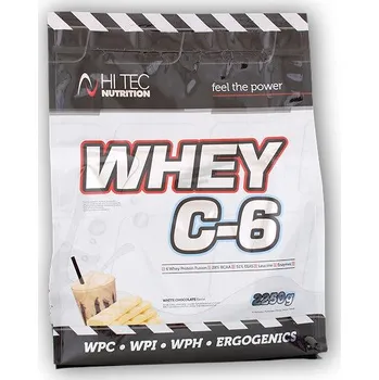 Protein Hi Tec Nutrition Whey C6 CFM 100% Whey 2250g Čokoláda + DÁREK