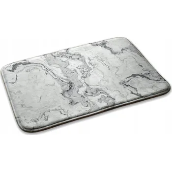 Obraz Měkký Moderní Kobereček Pod Nohy Do Kuchyně Vzor Mramoru 75x45 cm