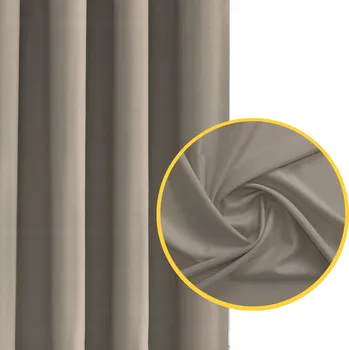 Obraz HOTOVÉ ZÁCLONY DO OBÝVÁKU NA PÁSCE S ŽABKAMI BOHO BÉŽOVÉ 140X240 BASIC