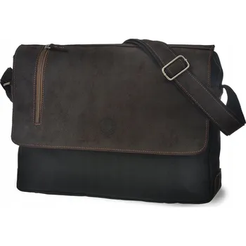 ORLOVSKY taška na dokumenty z pravé kůže, bez vzoru