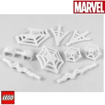 Stavebnice LEGO LEGO® Příslušenství k figurkám LEGO Sada Pavučin / Spider-Man / 36083 Barva: Bílá 36083