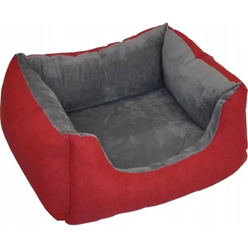 Pelíšek pro psa AXIN matrace pro psa červená 68 cm x 58 cm